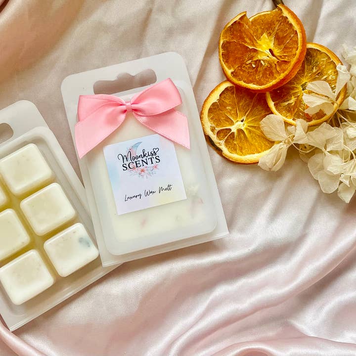 Frostat vax Smält Clamshells för wholesale av Moonkiss Scents