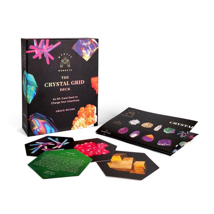 Microcosm Publishing & Distribution - Wholesale Tarot Cards - Mystic Mondays: The Crystal Grid Deck