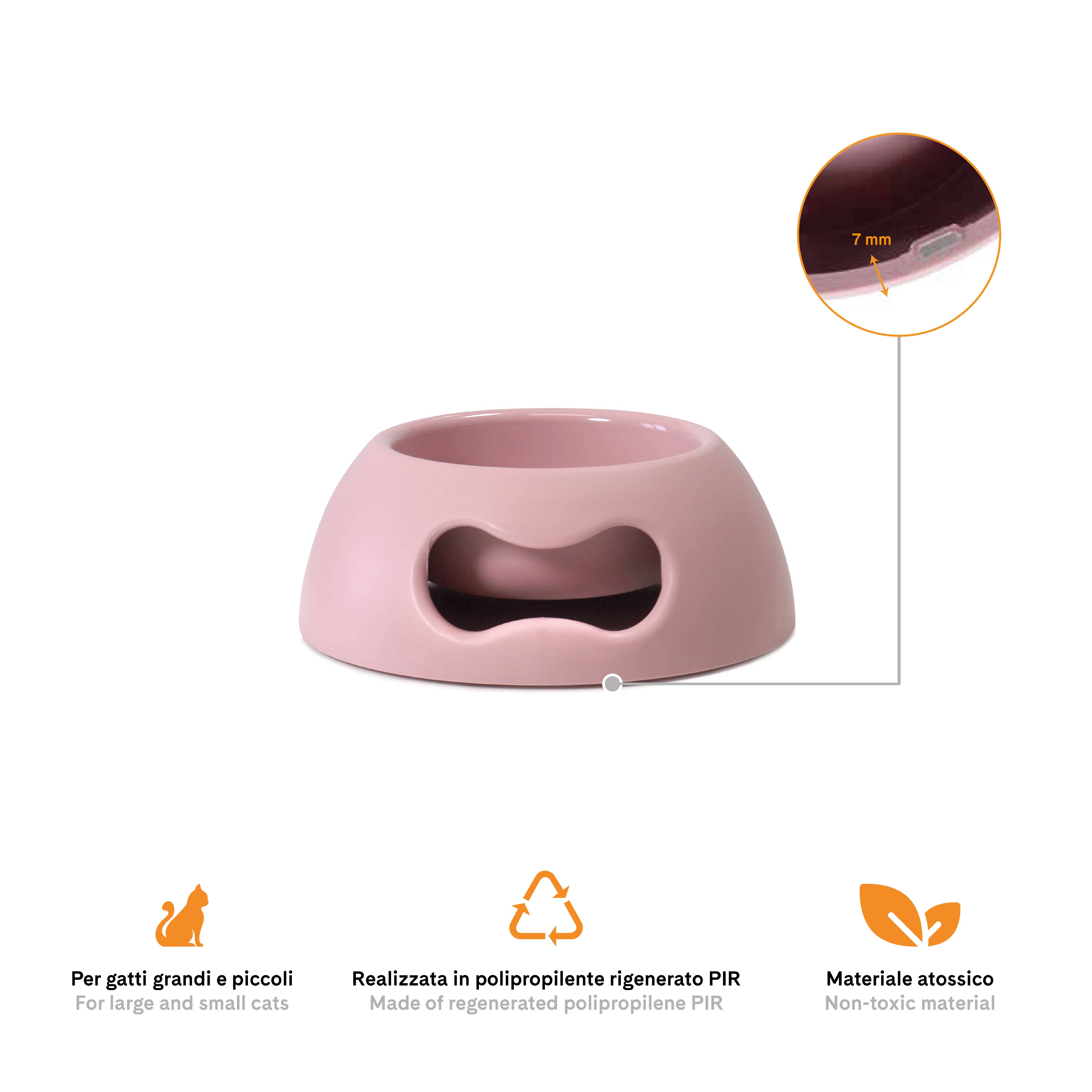 United Pets - Wholesale Pet Bowl - Cat/Dog - Indestructible eco-friendly bowl for dogs and cats - S3
