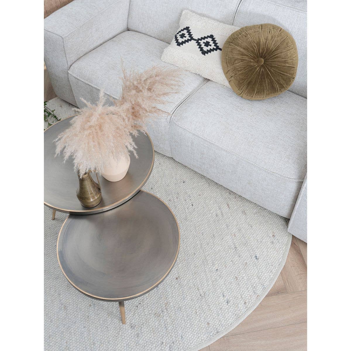 Lenny Black cushion 40 x 60 cm for wholesale on Faire4