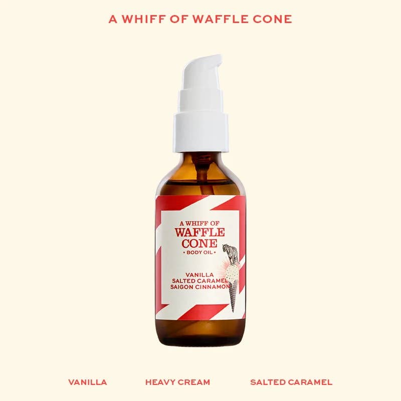 Imaginary Authors – wholesale Bath/body oil – A Whiff of Waffle Cone - Hydrating Body Oil0