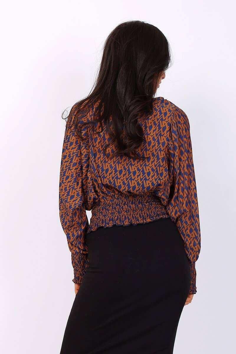 LORIANE - Venta al por mayor Blusa - Mujer - Blusa estampada de talla única 2108814