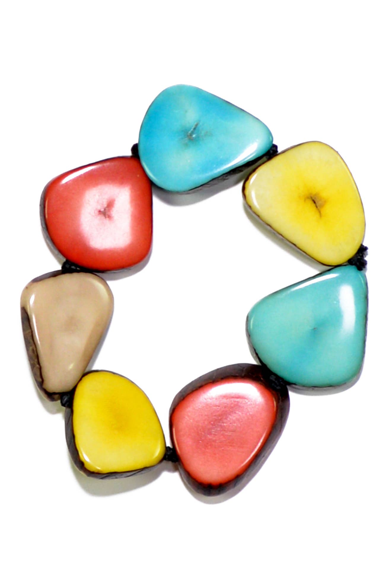 Organic Tagua Jewelry - Wholesale Beaded Bracelet - Alma Bracelet2