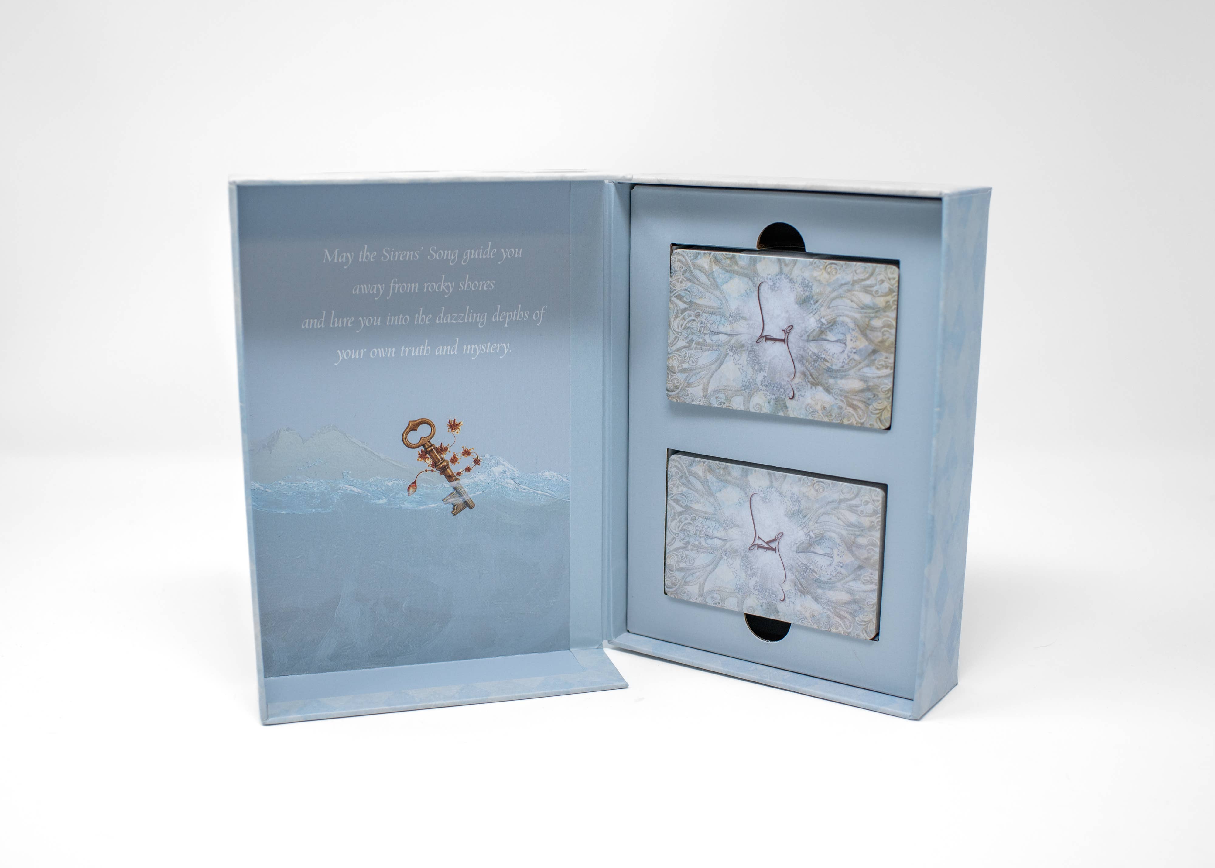 Red Wheel/Weiser LLC - Wholesale Tarot Cards - The Sirens’ Song: 40 Lenormand Cards, 38 Kipper Crds & 144Bk2