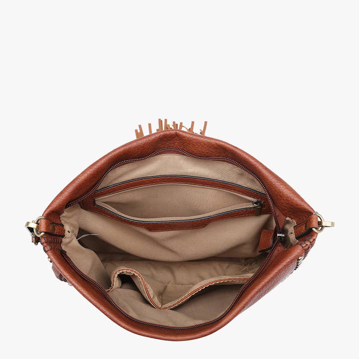 Jen & Co. - Wholesale Crossbody Bag - Women's - M1941 Marie Crossbody w/ Grommet Details