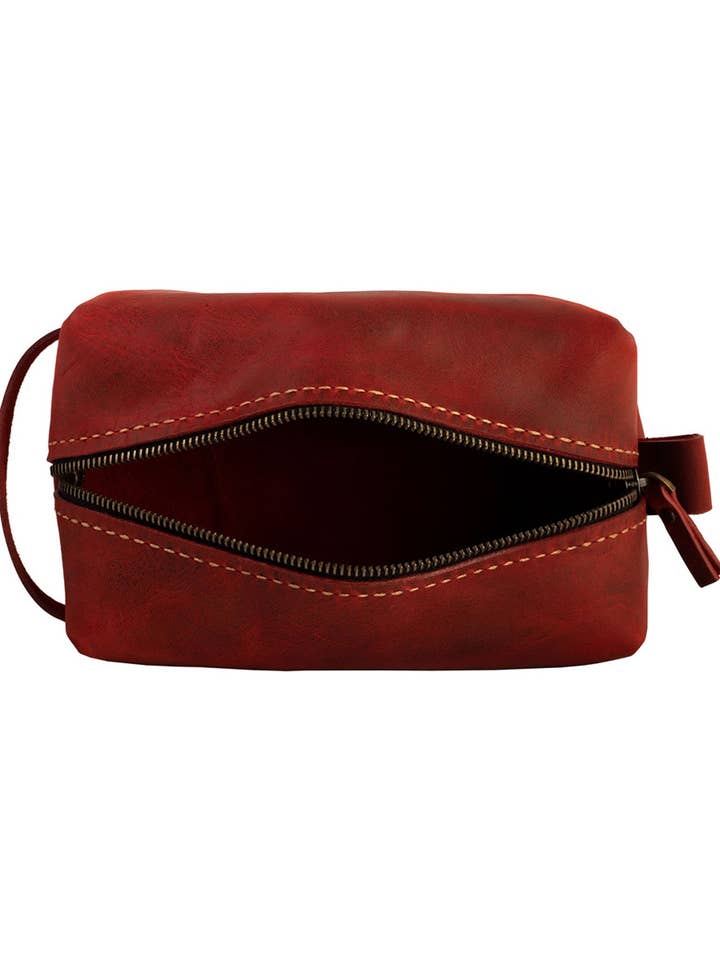 Lone Deer Leather Large Dopp Kit for wholesale by Lone Deer Leather