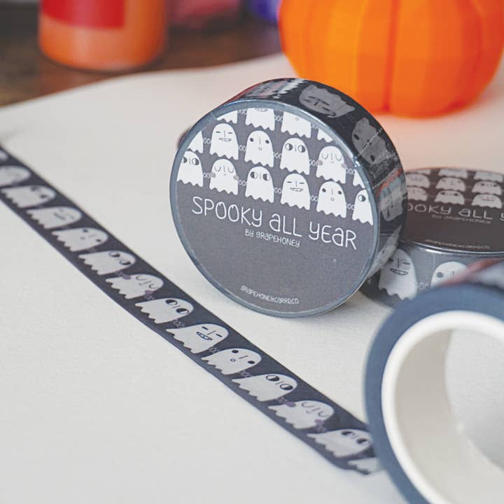 Ruban Washi Ghost « Spooky All Year Long » de Grapehoney pour la vente par grapehoney