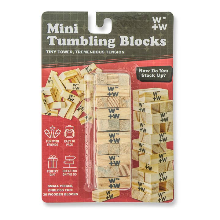 Mini Tumbling Blocks for wholesale by Core Home