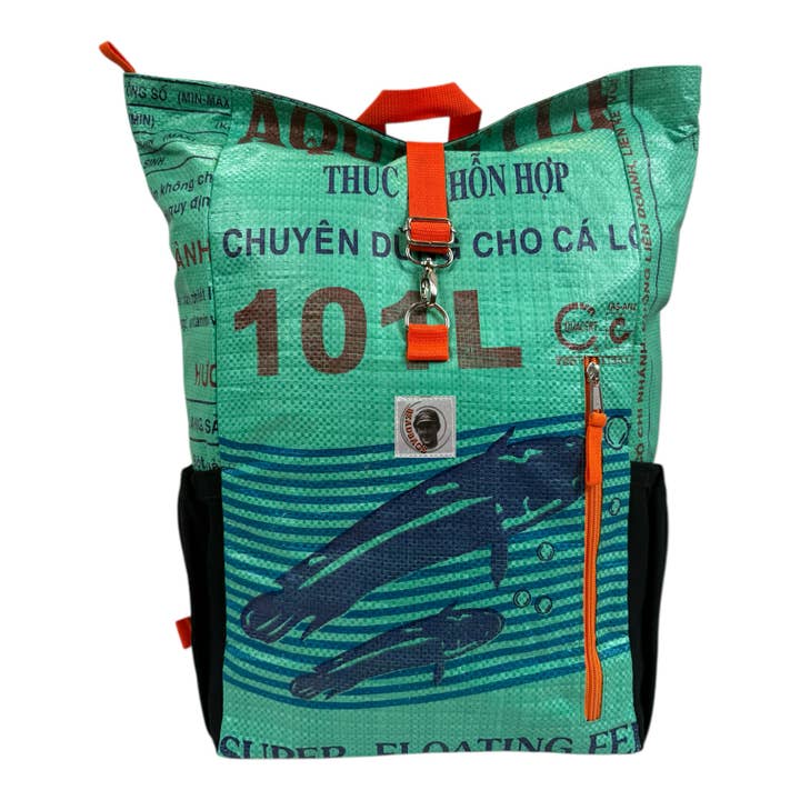 Beadbags Clássico Mochila de Aventura Ri100 verde médio por atacado de BEADBAGS