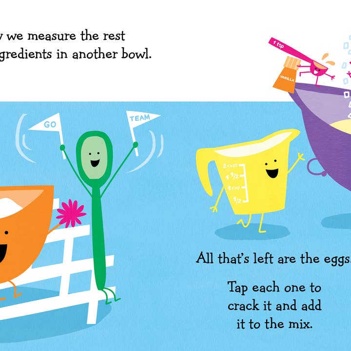 Sourcebooks - Wholesale Baby & Toddler Book (0-2) - Stir Crack Whisk Bake2