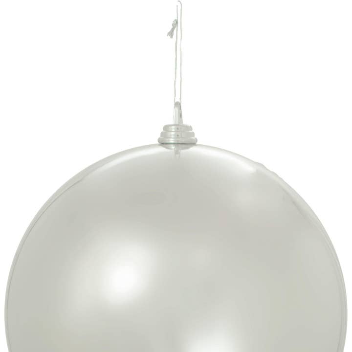 Lee Display - Wholesale Ornament Set - Shiny Silver Ball Ornaments11