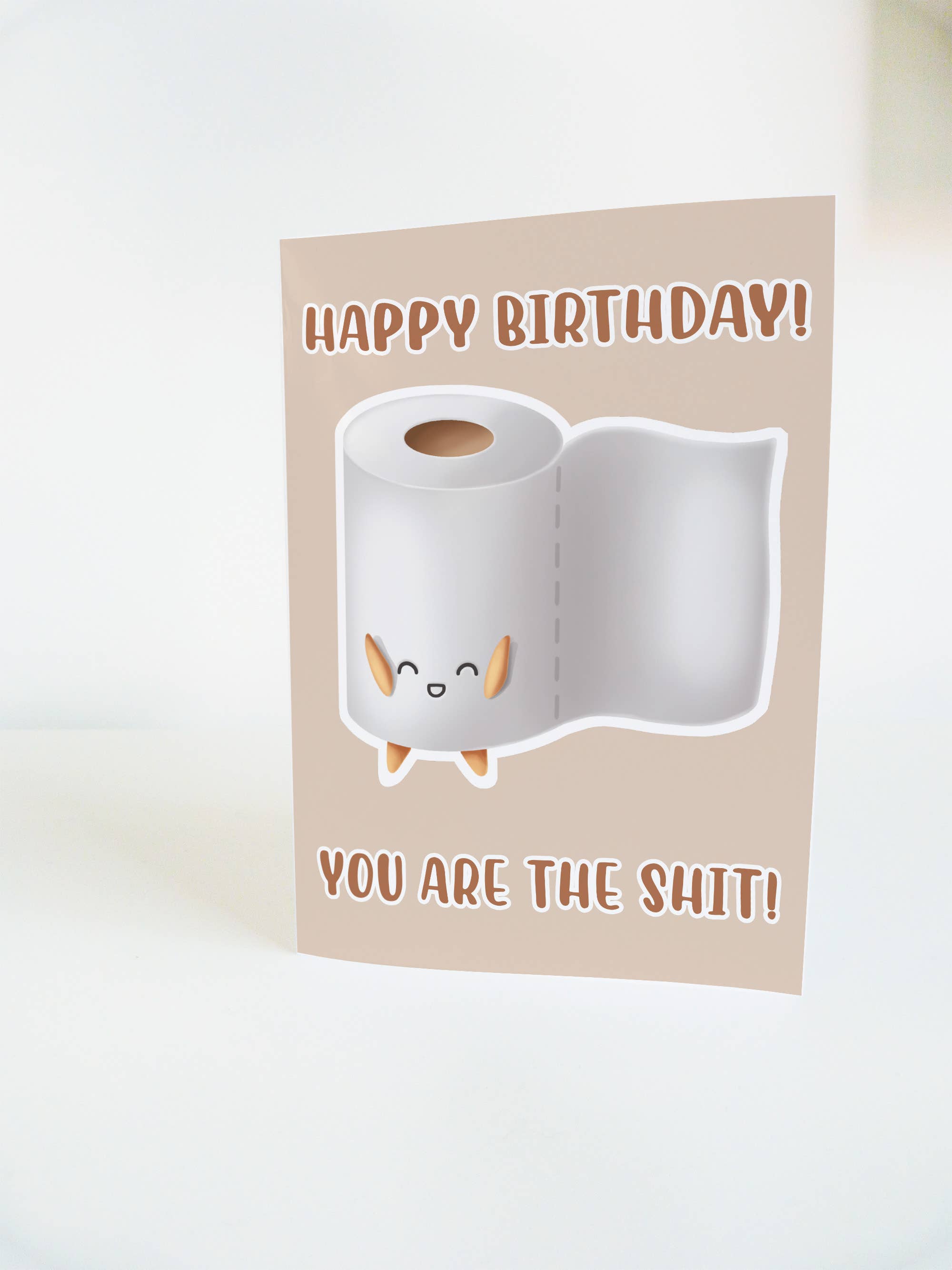 Join The Creative Side - Wholesale Birthday Card - Toilet Paper Card, Funny Birthday Cards, Greeting card,1