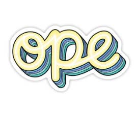 Big Moods - Wholesale Sticker - Ope - Midwest Sticker