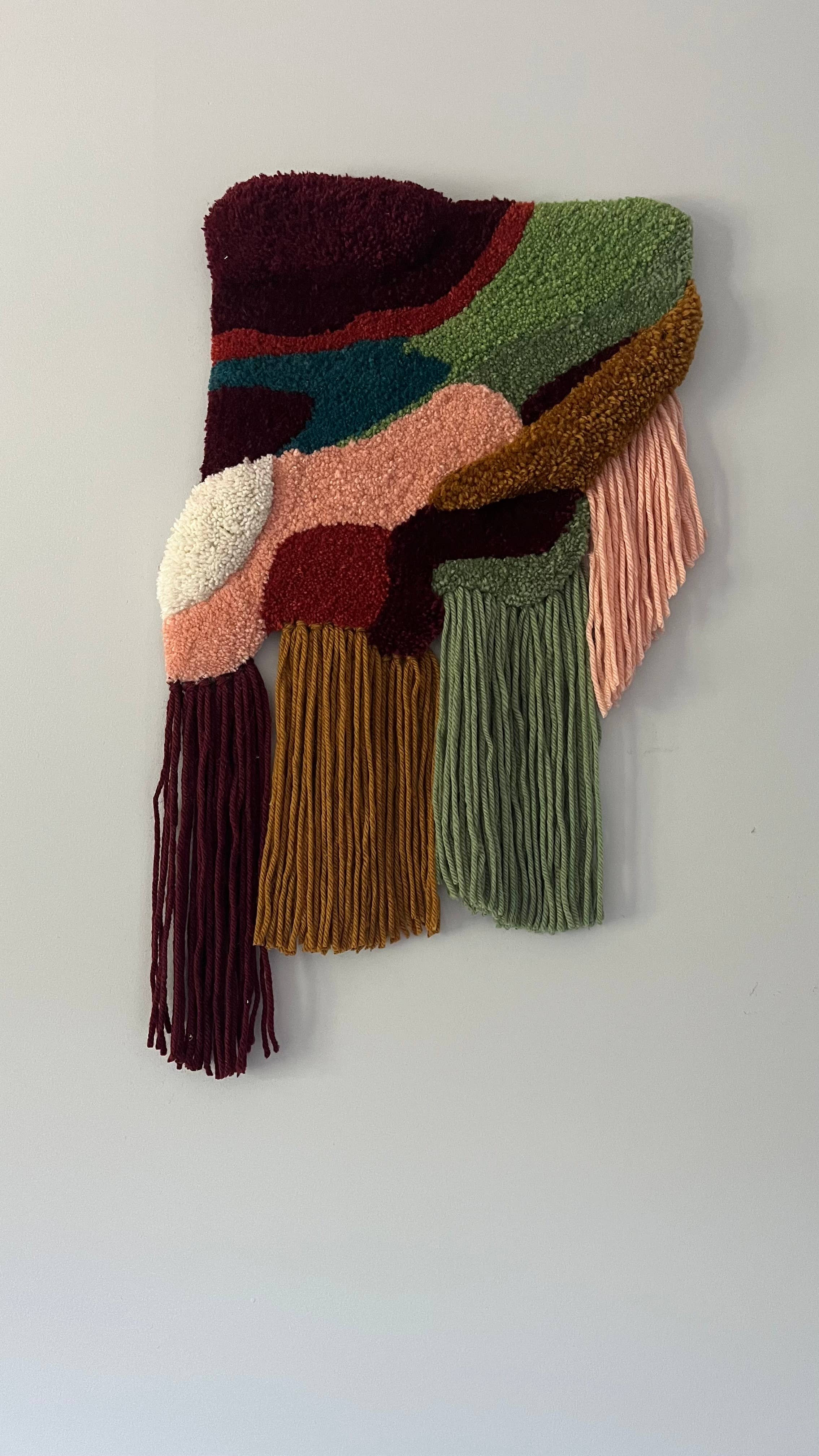 Josi Saboia fiber artist - Wholesale Dimensionele/3D-muurkunst - Desert Dune getuft wandtapijt1