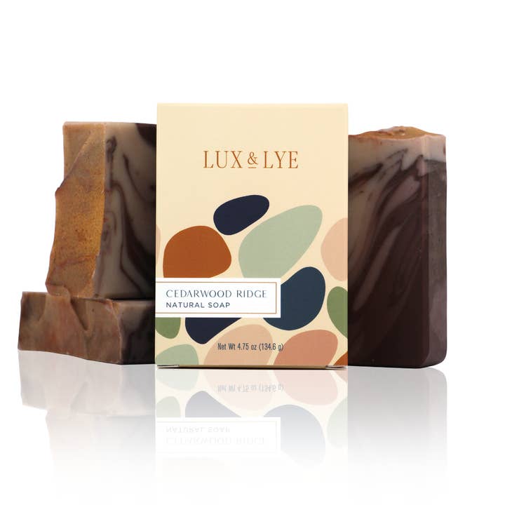 Cedarwood Ridge Soap for wholesale by Lux & Lye LLC
