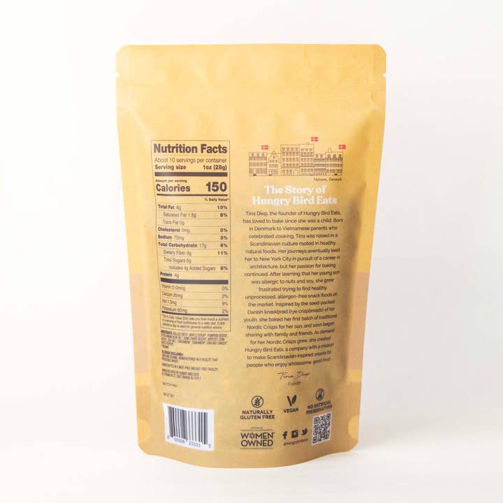 Hungry Bird Eats - Wholesale Granola - Cardamom and Cinnamon Granola - Breakfast Cereal