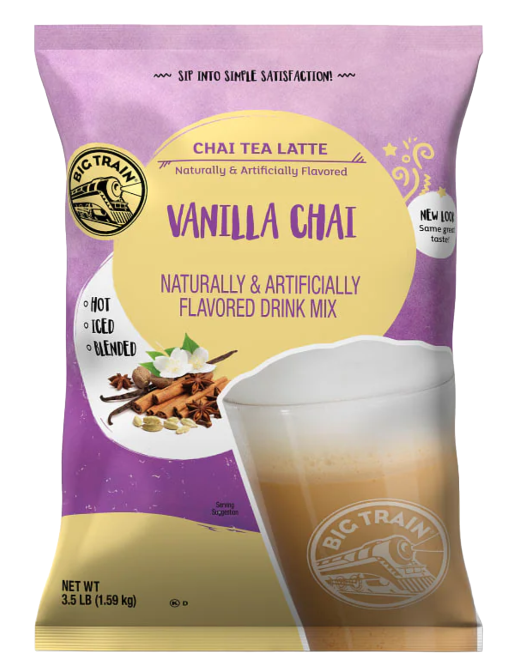 Dark Canyon Coffee Company - Wholesale Beverage Mix - Big Train Vanilla Chai Tea Latte Beverage Mix1
