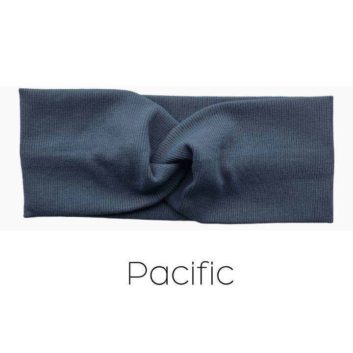 The Modern Pause - Wholesale Fashion Headband - Women's - Organic Rib Cotton Twist Headband16