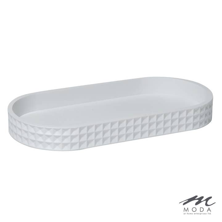 Bandeja Braemar de resina para venta al por mayor de Moda at Home Enterprises, Ltd