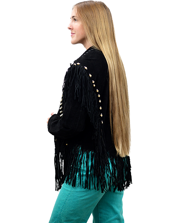 Liberty Wear Apparel - Wholesale Jacket - Women's - 9713 Beaded Suede Jacket3