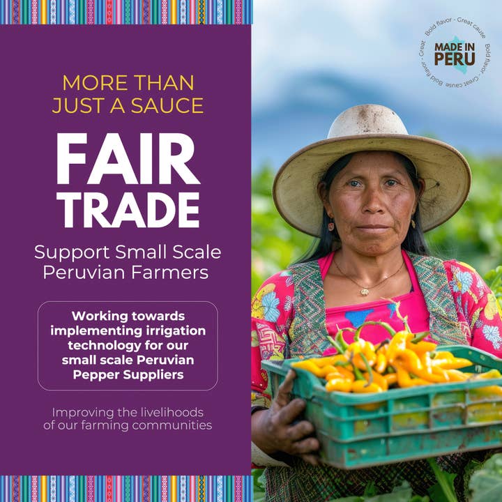 Peruana Foods - SPC - Vendita all'ingrosso Salse piccanti - Salsa Gourmet Piccante Aji Amarillo, 198g, Delicata, Senza Glutine, Keto32