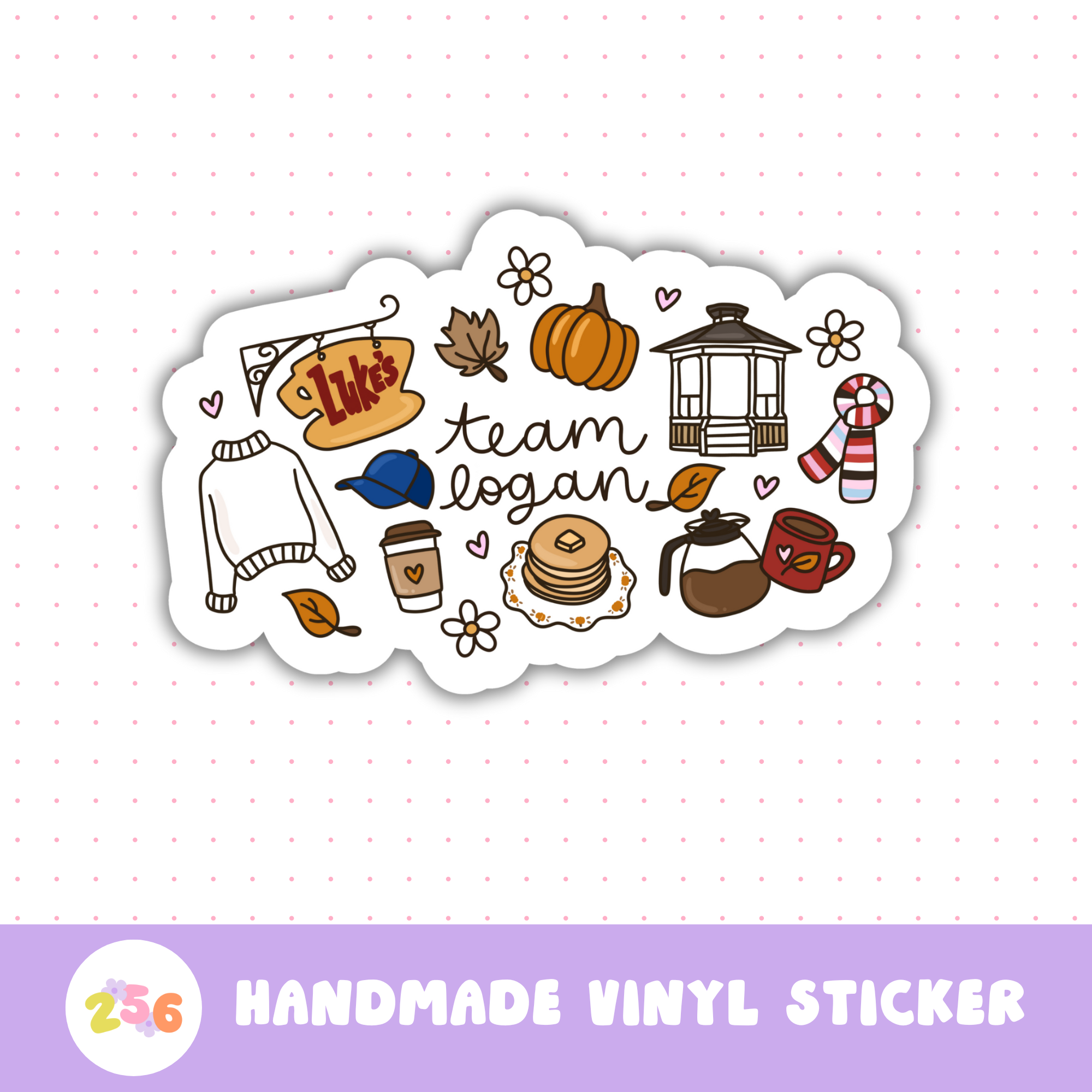 256 Craft Co - Wholesale Sticker - Team Logan Sticker0