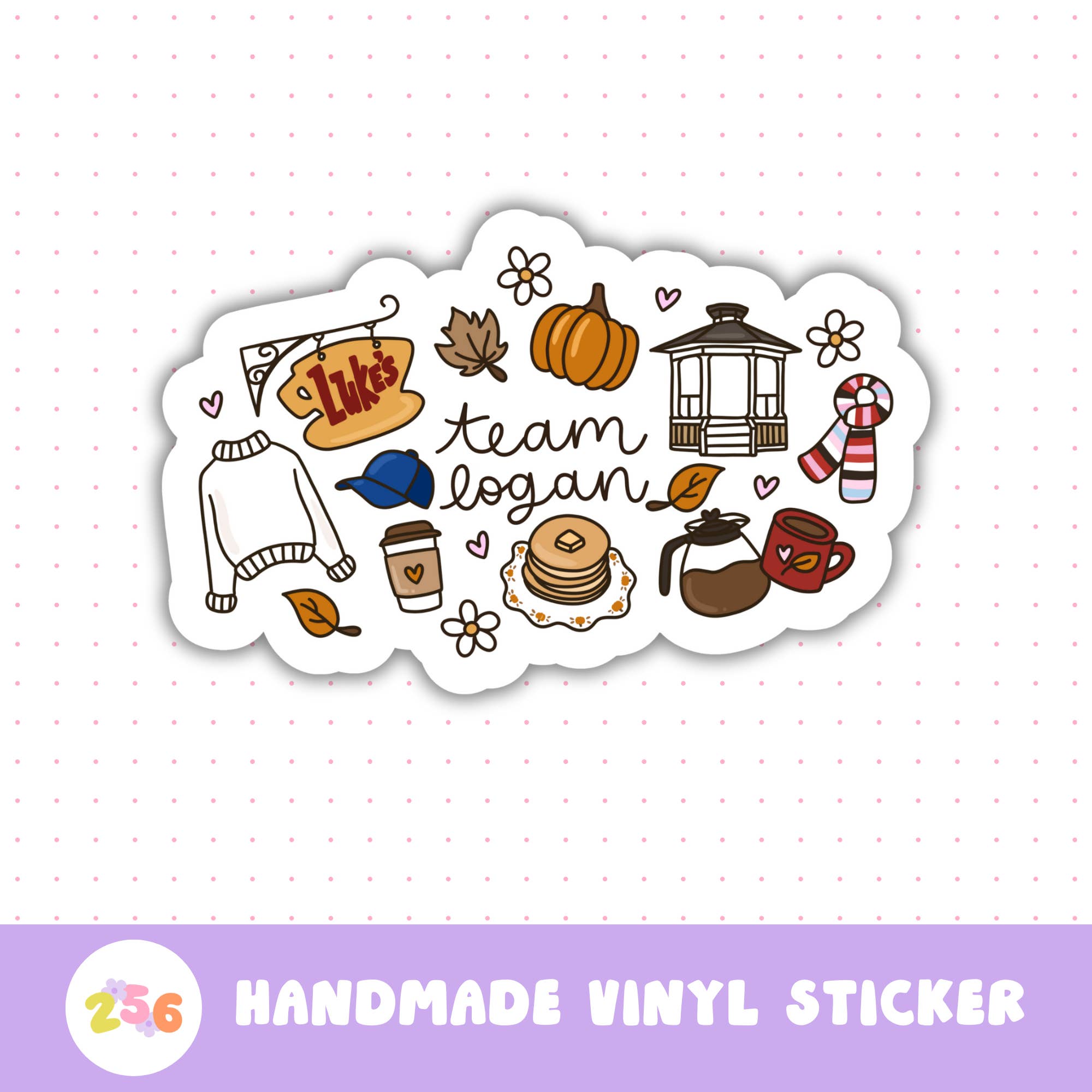 256 Craft Co - Wholesale Sticker - Team Logan Sticker