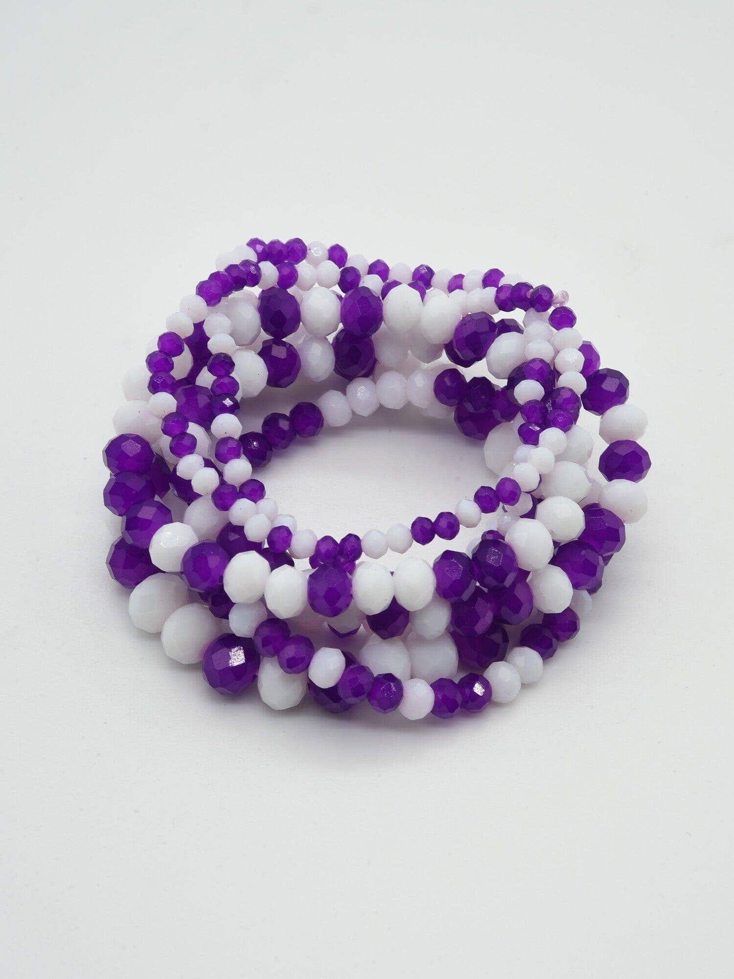 MiMi Wholesale - Wholesale Jewelry Set - CB2177 7 Piece Glass Beaded Bracelet Jewelry Set22