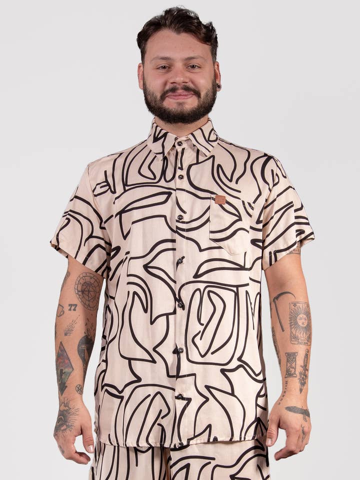 Last Nite Shirt for wholesale by Auê Clothing