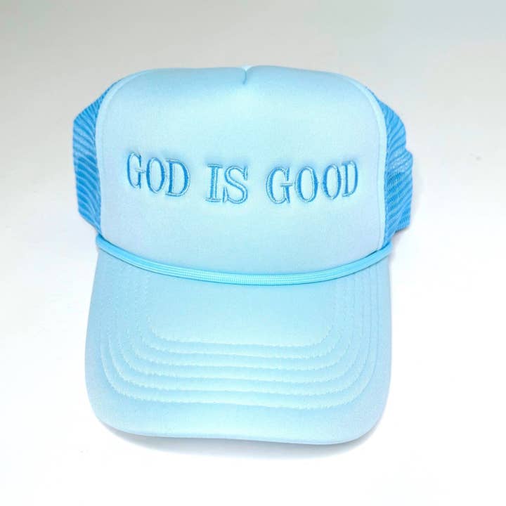 Poppy & Pine – Großhandel Trucker-Cap – Damen – Gott ist gut Trucker-Hut4