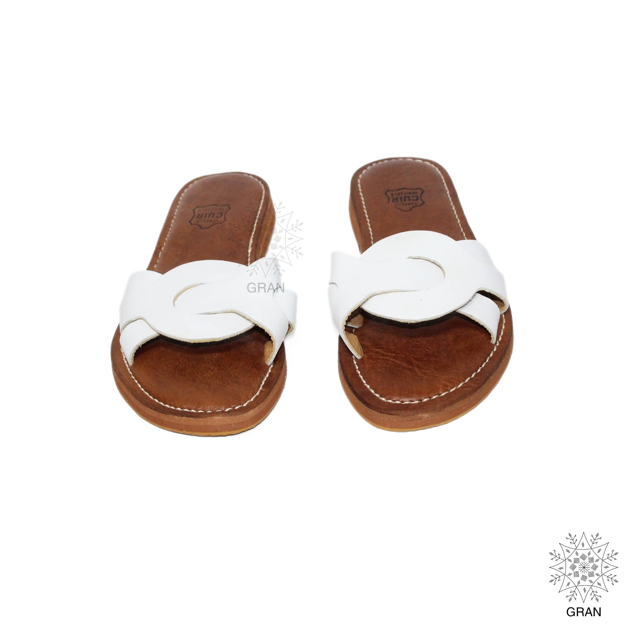 Gran Wholesale - Wholesale Sandals - Women's - Leather Strappy Sandals, Comfy Flat Slide Shoes, footwear.5