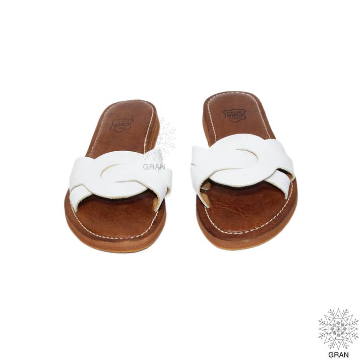 Gran Wholesale - Wholesale Sandals - Women's - Leather Strappy Sandals, Comfy Flat Slide Shoes, footwear.5