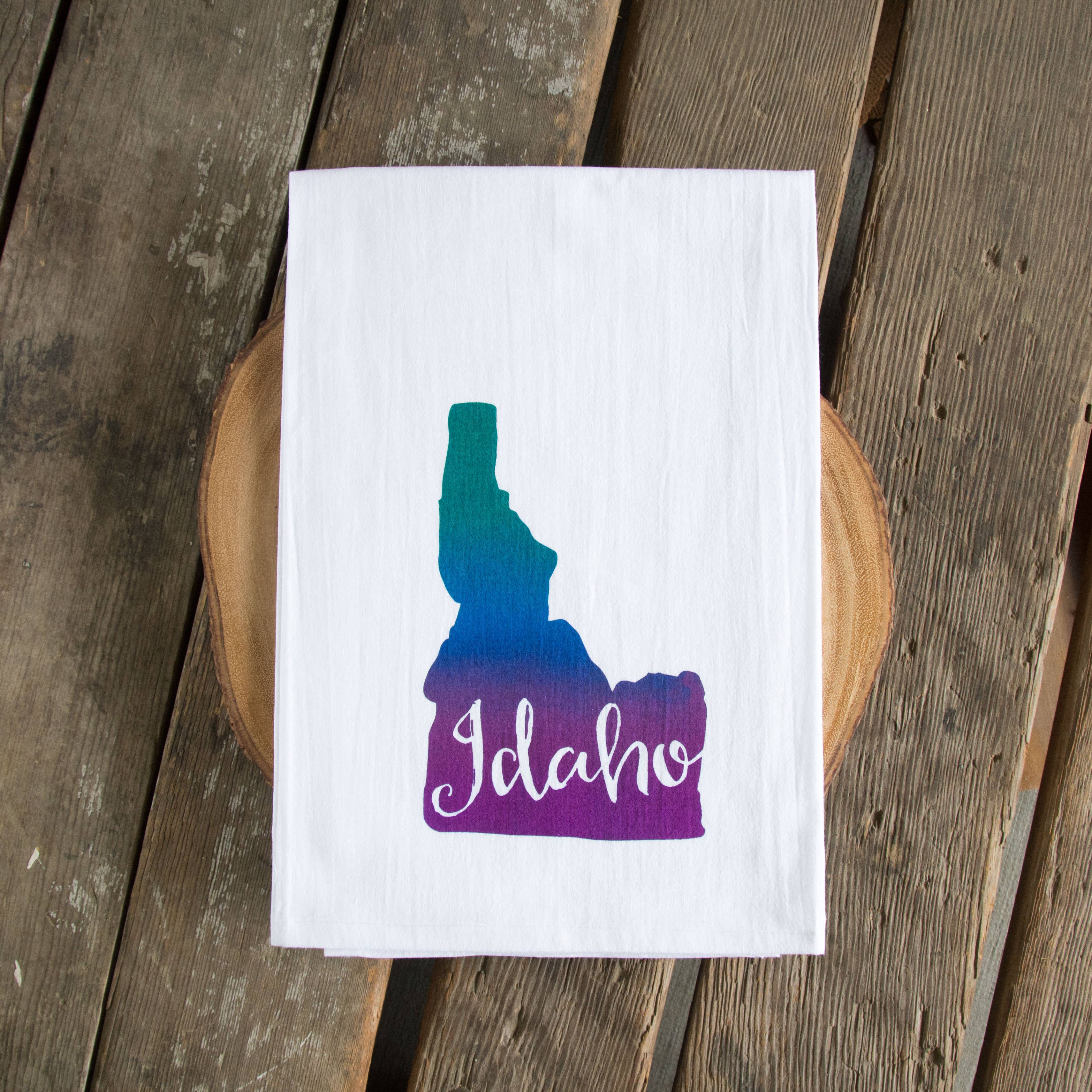 Ladybug Press - Vente Torchons - Torchon Sérigraphié Idaho10