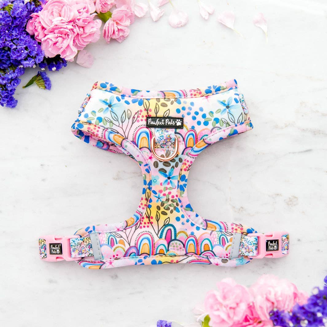 Pawfect Pals – Arnês – Cão por atacado – Peitoral ajustável Got it Glowing On - Boho Vibes sem puxão0