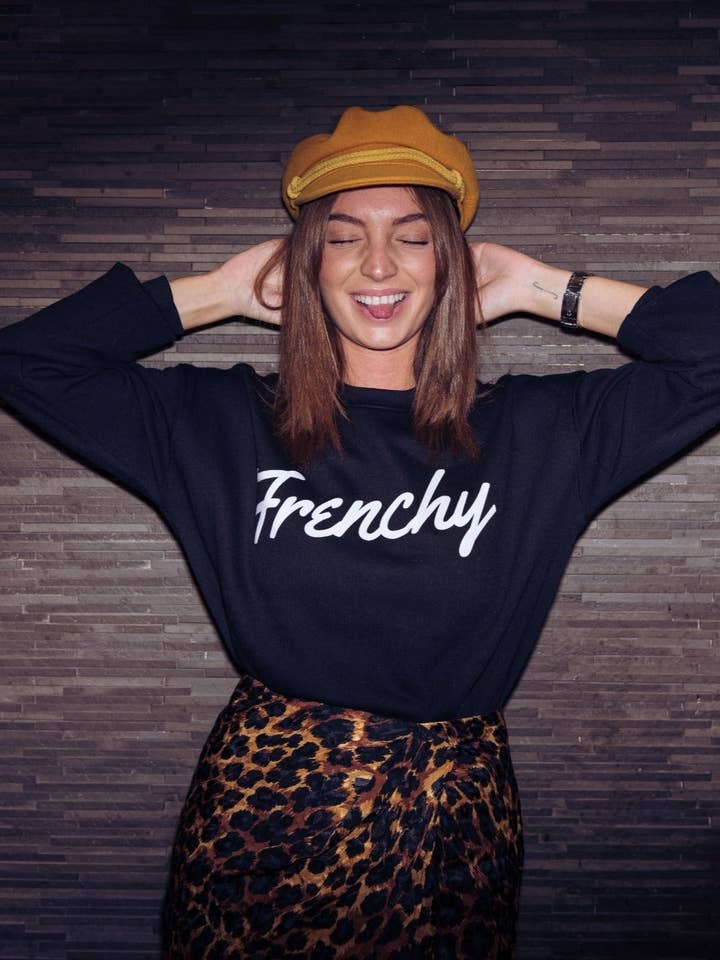 Pull noir Frenchy wom pour la vente par French-York