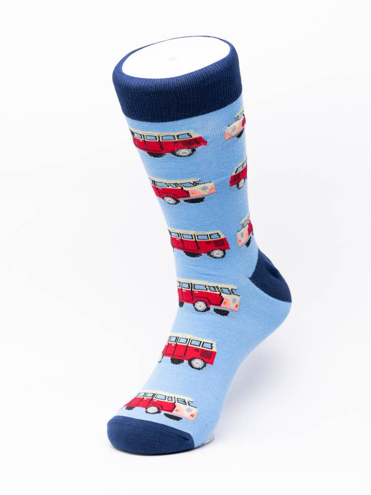 Wholesale Camper Van Novelty Crew Socks for your store - Faire