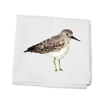 Tina Labadini Designs - Wholesale Tea Towel - sand piper flour sack towel0