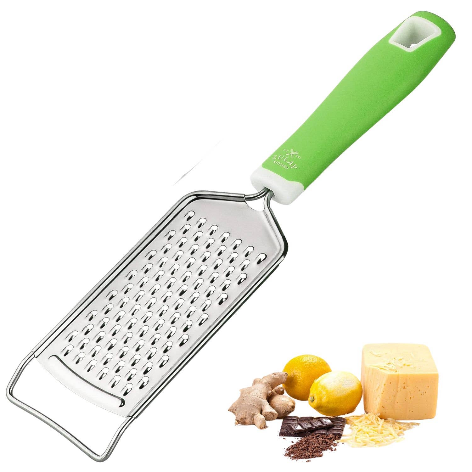 Zulay Kitchen - Wholesale Rasp - Platte, draagbare kaasrasp van roestvrij staal14