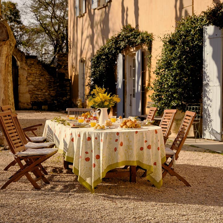 Couleur Nature - Wholesale Tafelkleed - Springfields Multi | Franse tafelkleden13