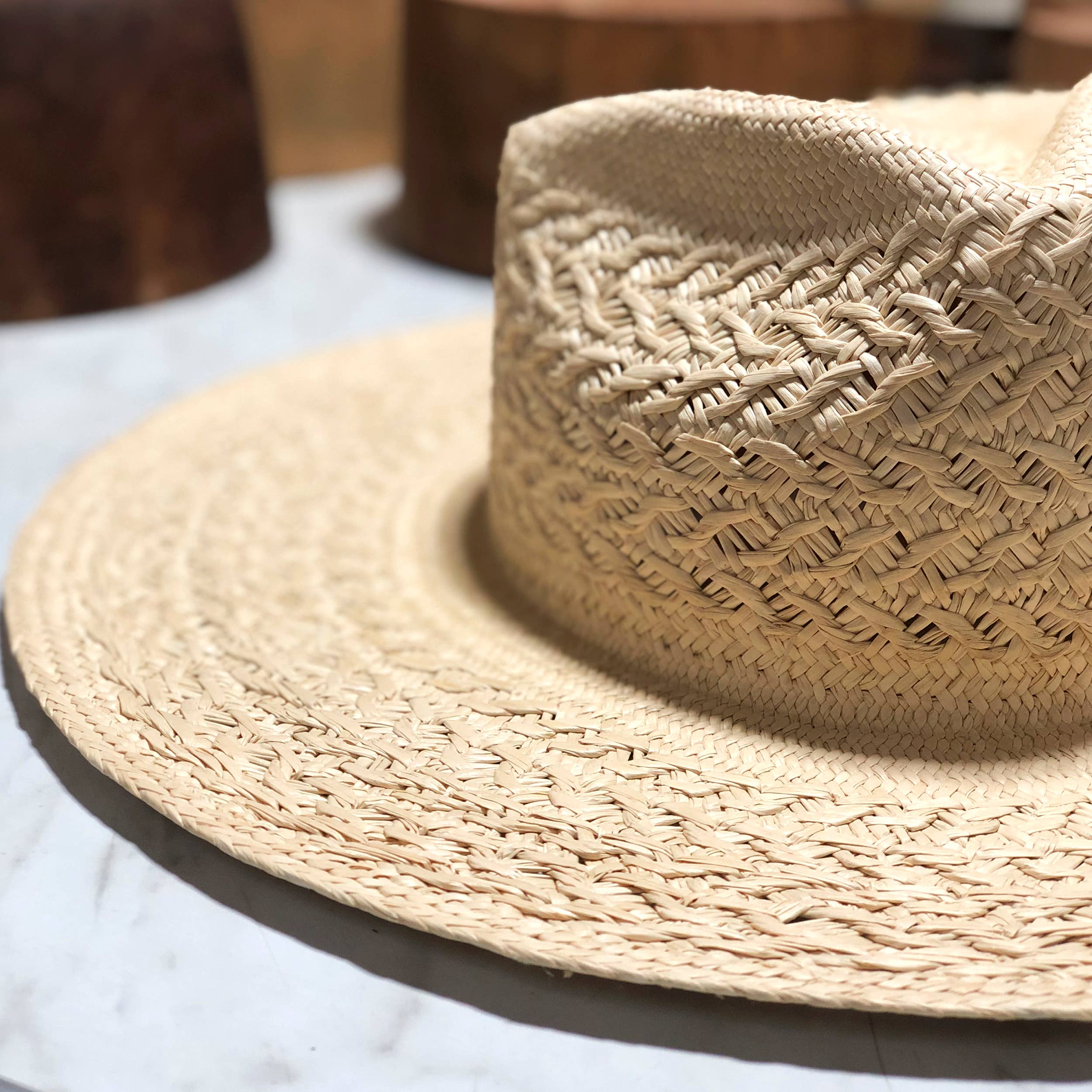 Elegancia Tropical Genuine Panama Hats – wholesale Stråhatt – Dam – Rope Rocker hatt - begränsad upplaga halmliknande sommarpanamahatt3