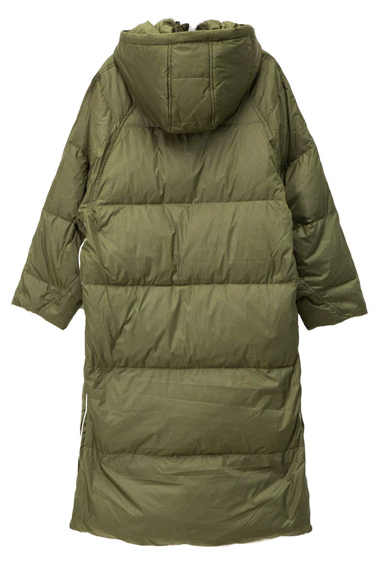 Urlazh - Wholesale Coat - Women's - Goose Down Quilted Hooded Puffer Coat3