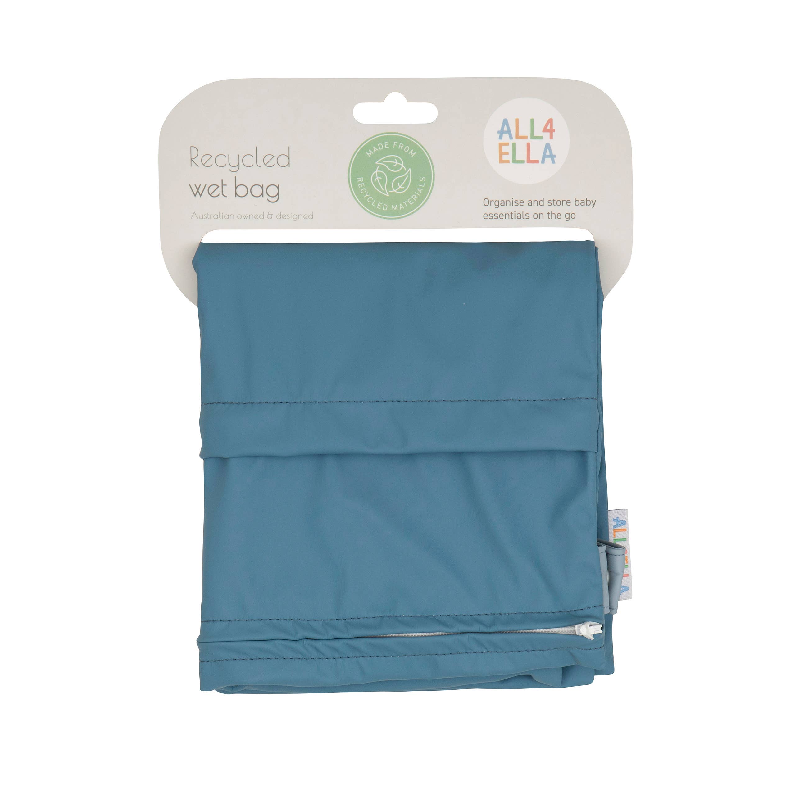 All4Ella - Wholesale Wet bag – Child & baby - Large Recycled Recycled Wet Bag - Blue