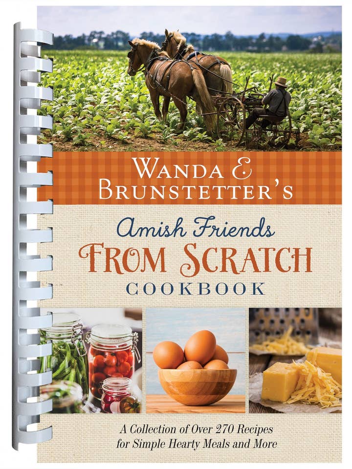 Wanda E. Brunstetter's Amish Friends from Scratch Cookbook for wholesale by Barbour Publishing, Inc.