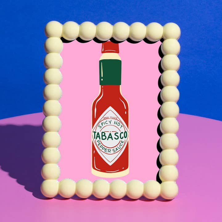 The Windsor Button Frame - Lemon for wholesale by Little Fish CO