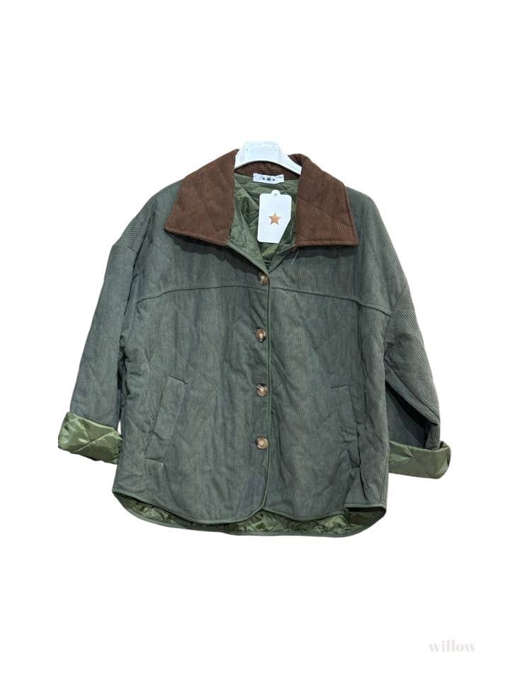 Moonsun - Wholesale Jacket - Women's - Quilted velvet jacket2