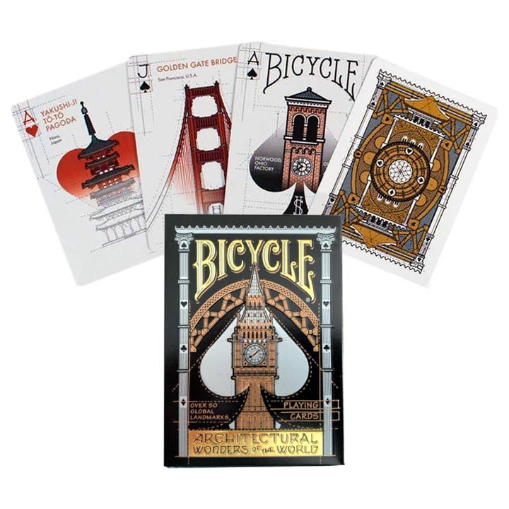 Cardshouse - Wholesale Playing Cards - Bicycle Architectural Wonders Of The World Cards