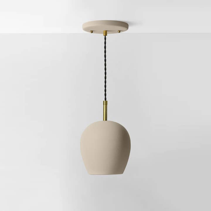 Suspension en céramique Tulipano | Luminaire minimaliste pour la vente par LYSlightlab