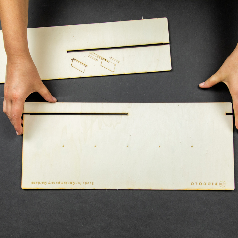 Piccolo Seeds - Wholesale Retailer Display - Home & Living - Wooden display3