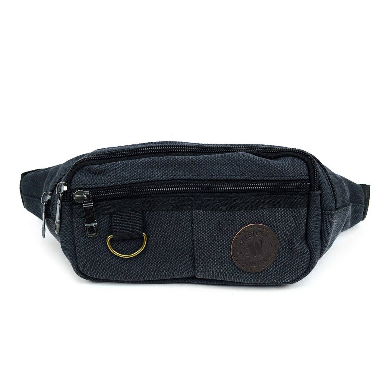 Selini New York - Wholesale Belt Bag - Unisex - Tactical Waist Pack - Three Zippered Compartments2