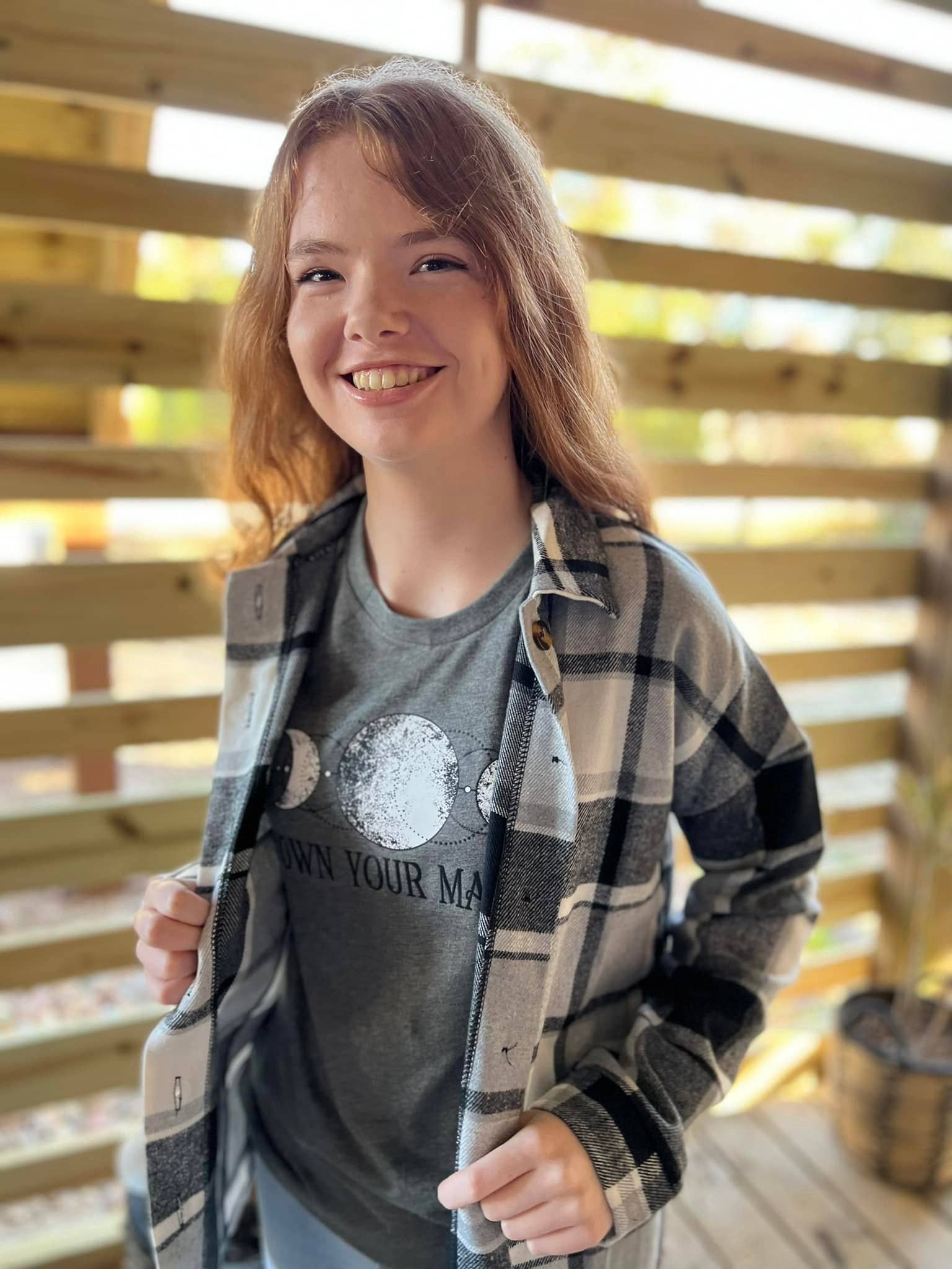 OBX Prep - Vente Veste-chemise – femme - Veste en flanelle à carreaux de marque OBX en noir et rose1